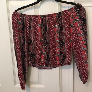 Off the shoulder top
